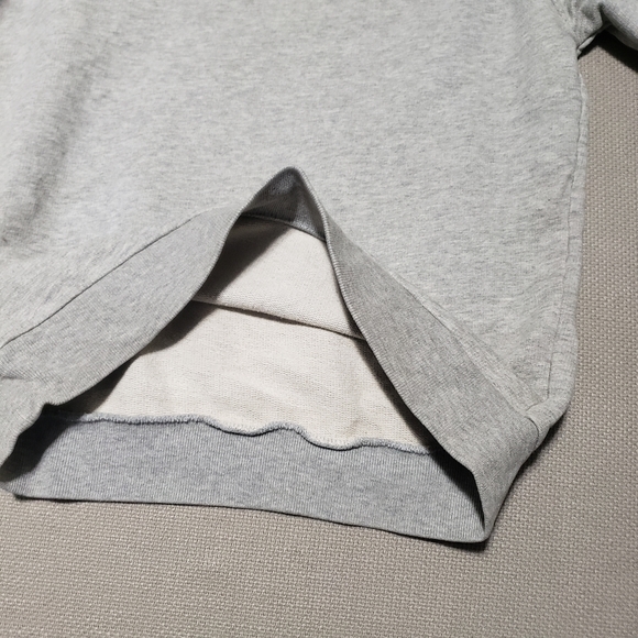 J Crew Brooklyn Grey Long Sleeve Sweatshirt Woman's Size Small 100% Cotton - Picture 4 of 11